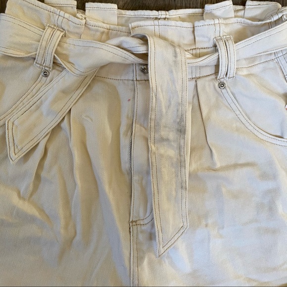 Free People Nova Denim Paperbag Shorts - Picture 7 of 9